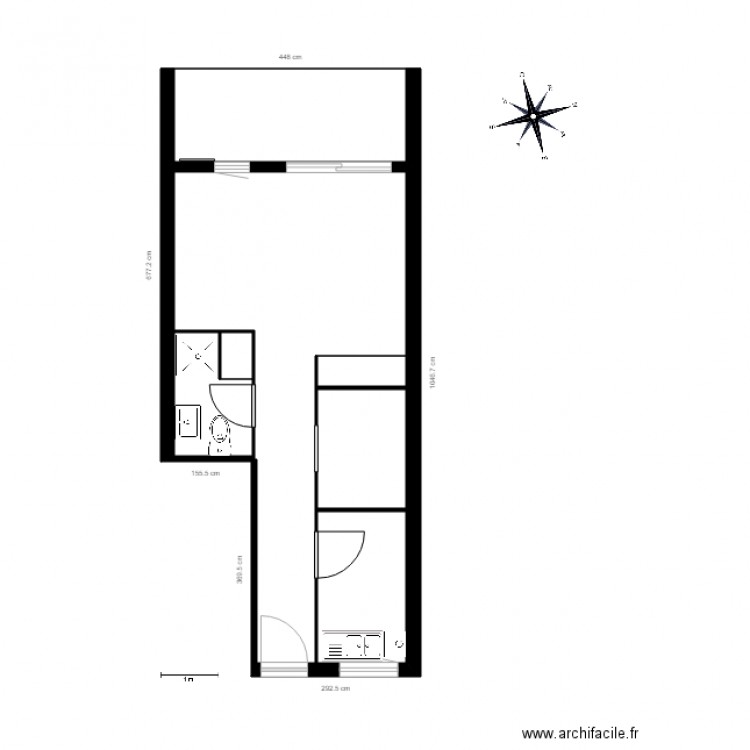 aramont. Plan de 0 pièce et 0 m2