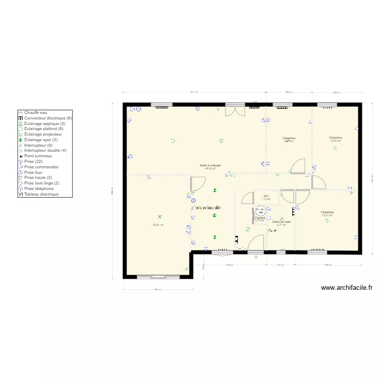 Breteuil Etat . Plan de 