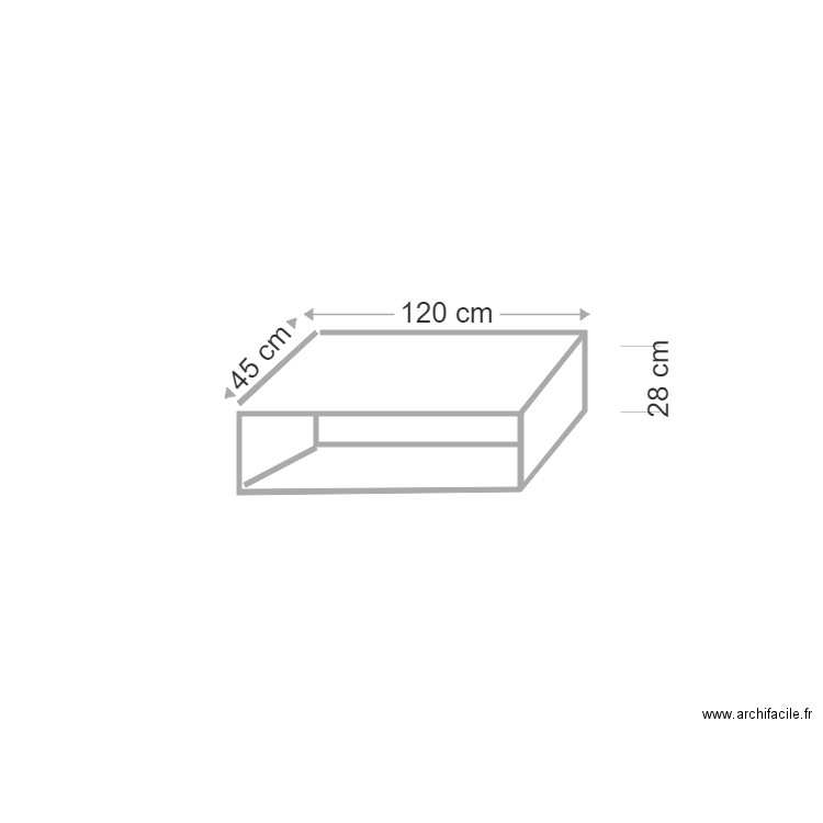 casier h. Plan de 0 pièce et 0 m2