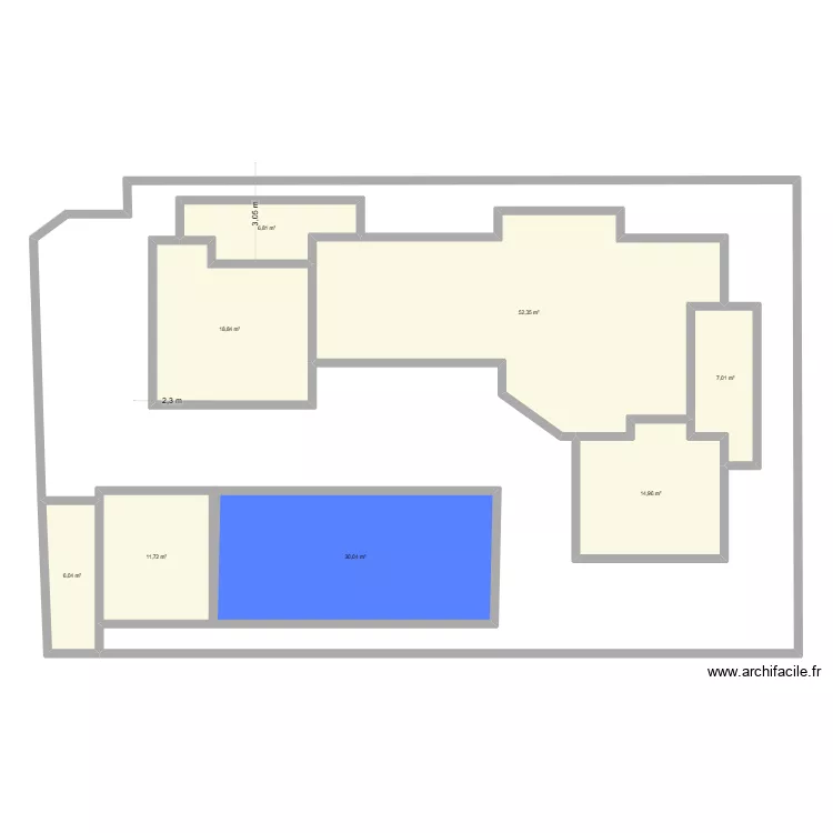 Plan Général 210. Plan de 8 et 148 m² Plan Général 210. Plan de 8 et 148 m²