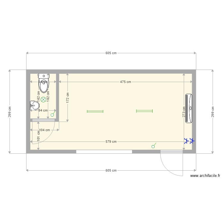 Argenta. Plan de 0 pièce et 0 m2