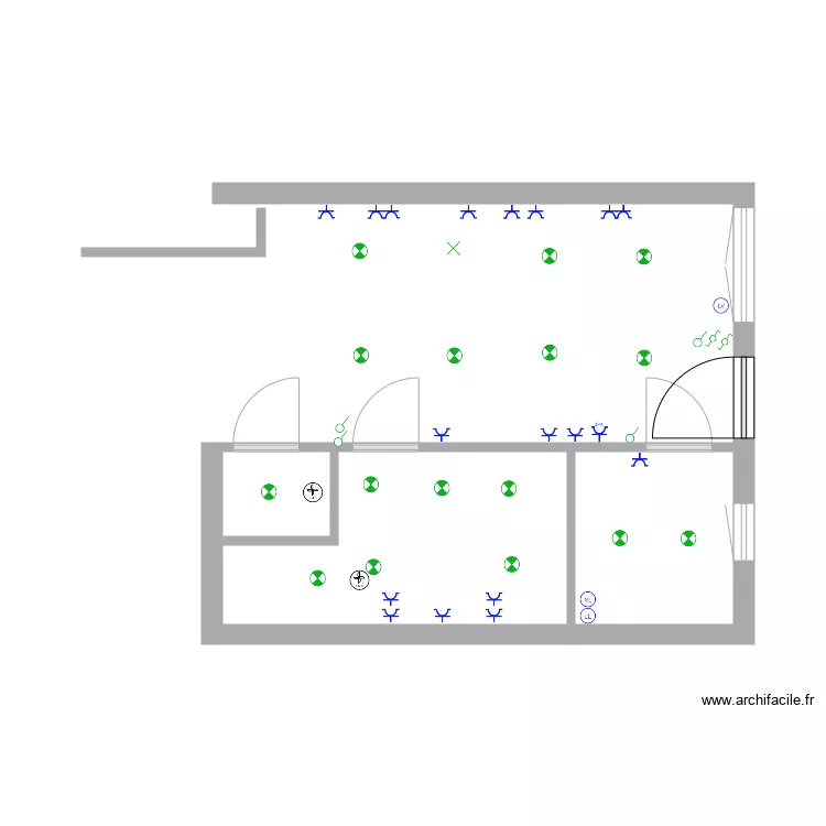 cuisine sdb buanderie meddy. Plan de 