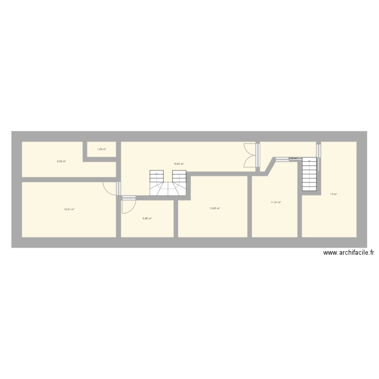 Maison. Plan de 0 pièce et 0 m2