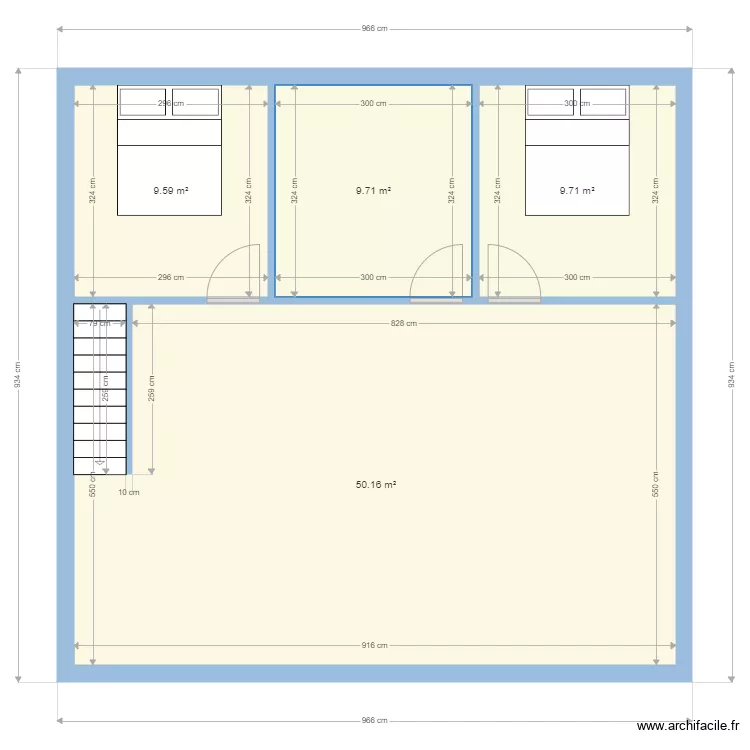 Maison Dugradus. Plan de 