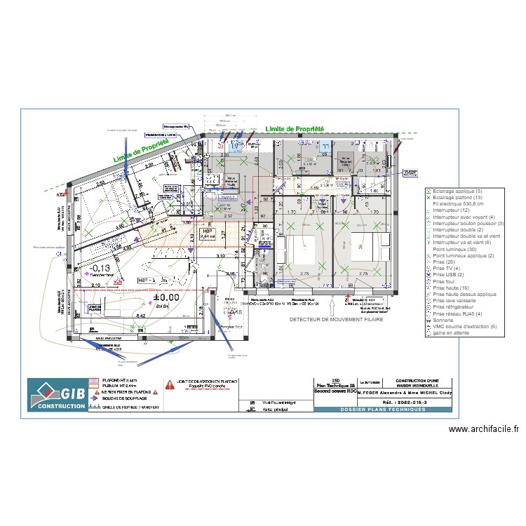 FEGER V2. Plan de 0 pièce et 0 m2