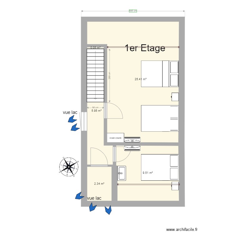 Maison 29 Erpion Amenagement 1er Eric Ninane. Plan de 0 pièce et 0 m2