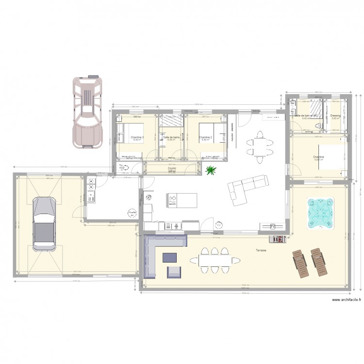 Projet 3. Plan de 0 pièce et 0 m2