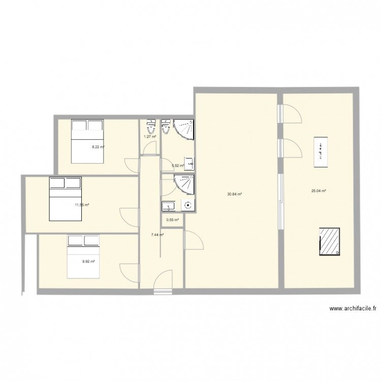 PLAN MARRAT verssion1. Plan de 0 pièce et 0 m2