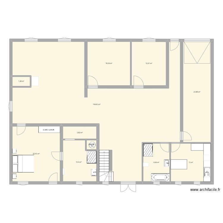 Deb. Plan de 0 pièce et 0 m2