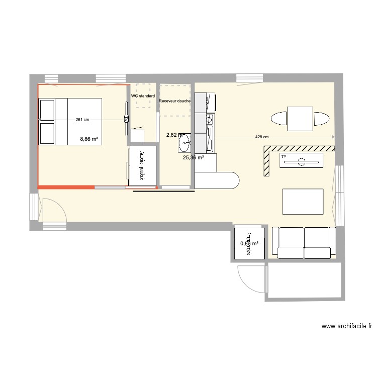 Megard. Plan de 0 pièce et 0 m2