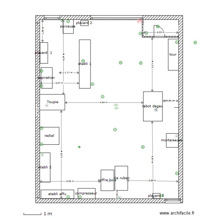 aménagement atelier 07. Plan de 0 pièce et 0 m2