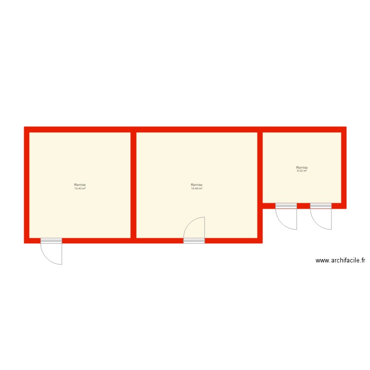 BI 3276 remise non côté. Plan de 0 pièce et 0 m2