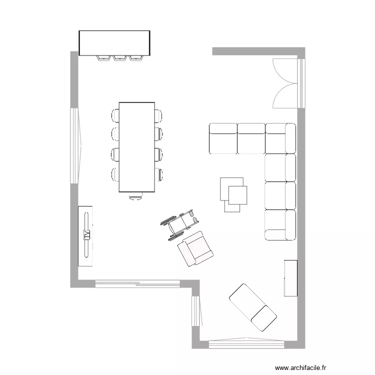 BLA Séjour 220206. Plan de BLA Séjour 220206. Plan de