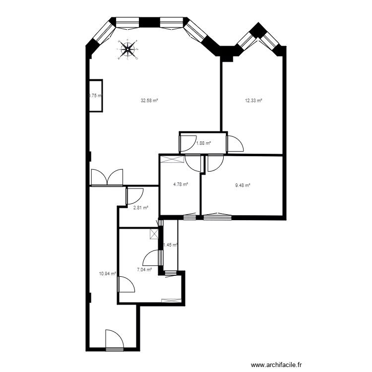 C. NA MARIA PLA 30 4-F. ANDORRA. Plan de 