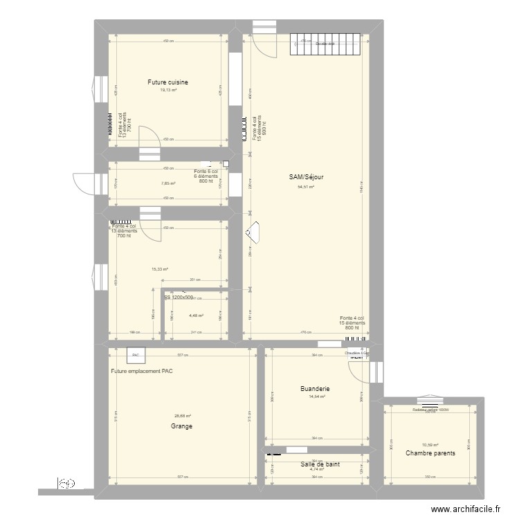 KTOURZA. Plan de 0 pièce et 0 m2