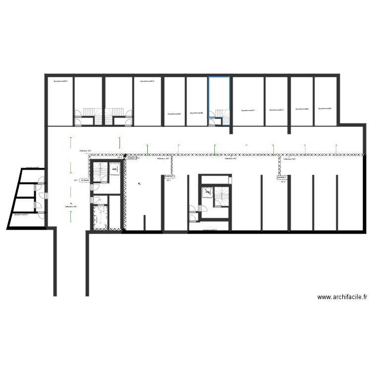 meuse view sous sol. Plan de 0 pièce et 0 m2