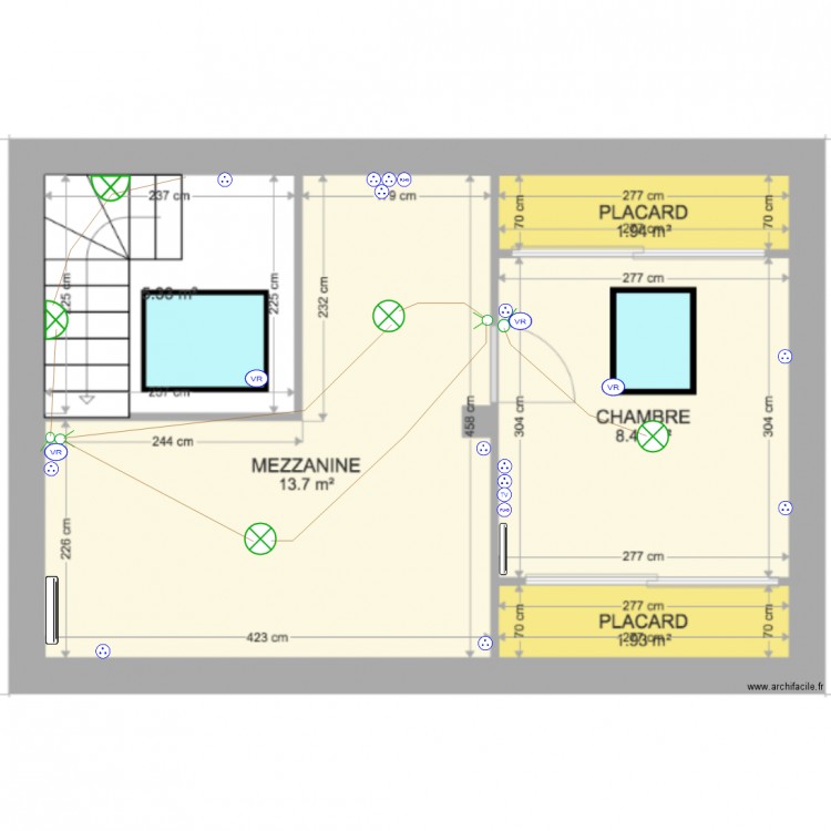 chantier libourne LA CABANE 2. Plan de 0 pièce et 0 m2