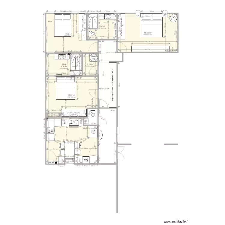 APPART090919. Plan de 