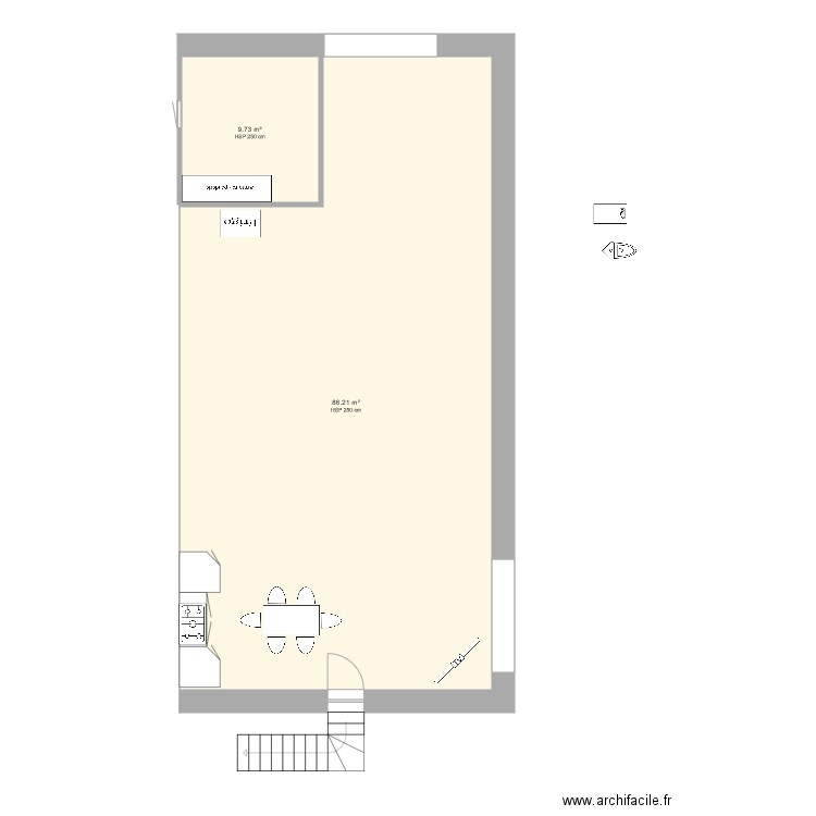 thym. Plan de 0 pièce et 0 m2