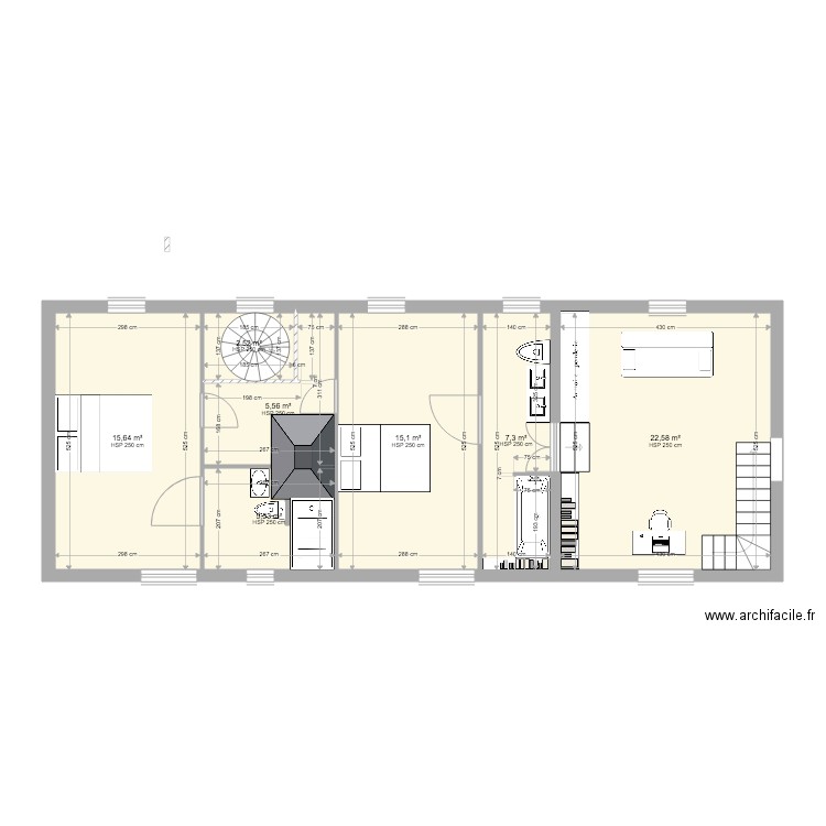 la colombière étage. Plan de 0 pièce et 0 m2