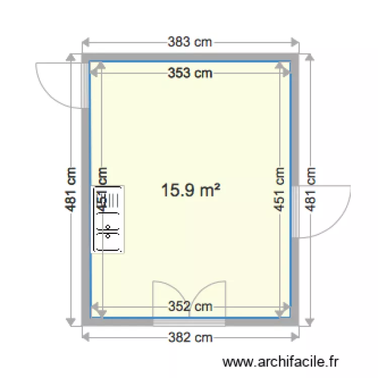 cuisine karim. Plan de 