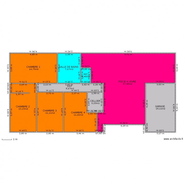 MAISON REY CHAUDRIN. Plan de 0 pièce et 0 m2