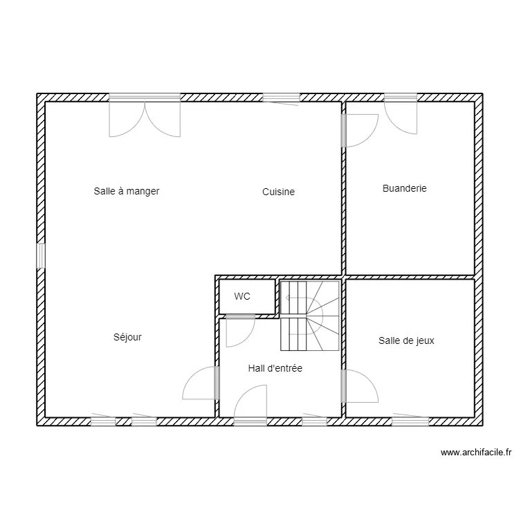 Dufour. Plan de 