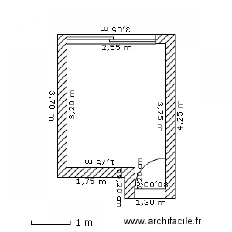 CHAMBRE CLEMS. Plan de 0 pièce et 0 m2