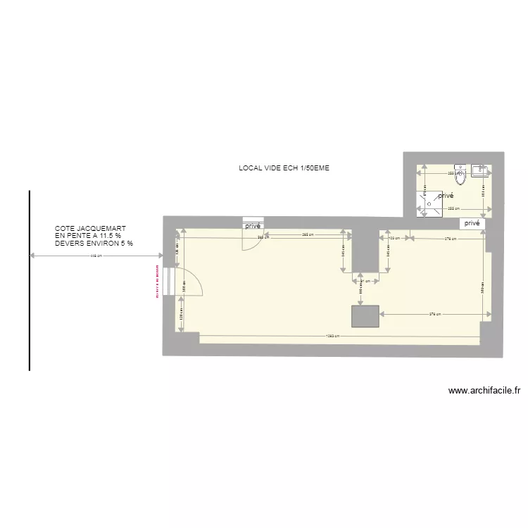 BOUTIQUE YING  OPERATION SHOP IN ROMANS. Plan de 