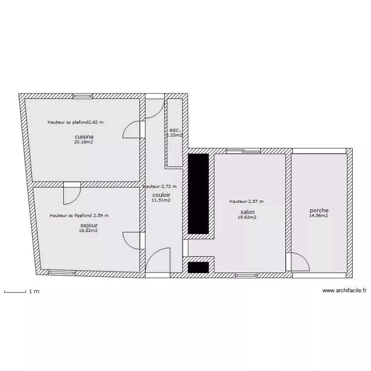 POSSON - ROUSSEAU / 70 Av Roger Martin du Gard, 61130 Belleme. Plan de 