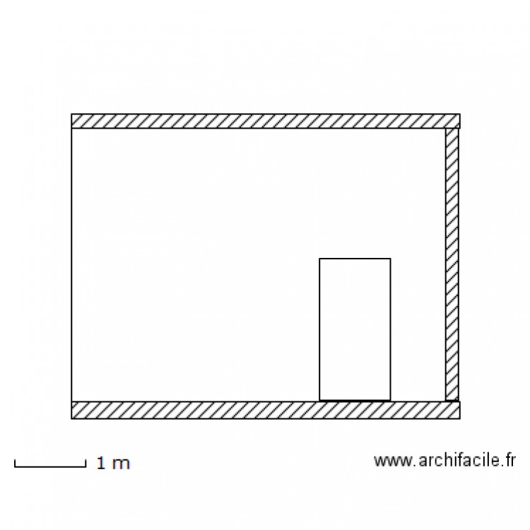 Coté entrer toilette. Plan de 0 pièce et 0 m2