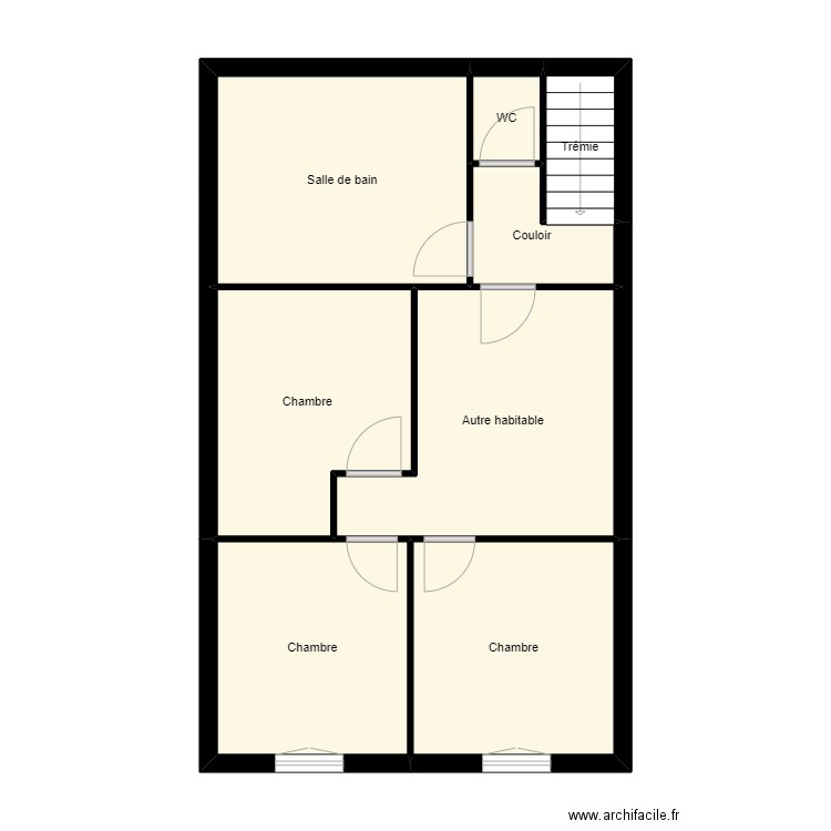 zurru. Plan de 14 pièces et 114 m2