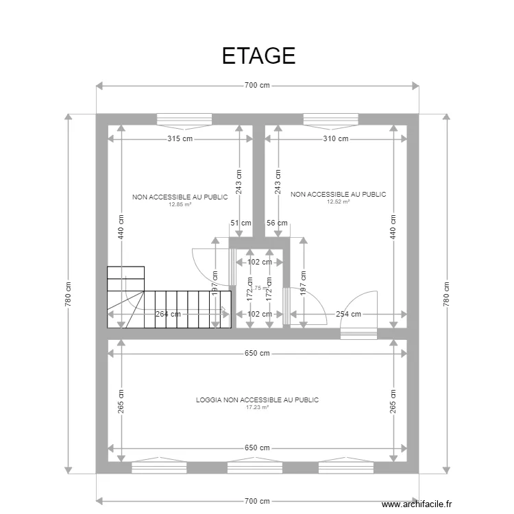 plan maison frangines HAUT. Plan de 