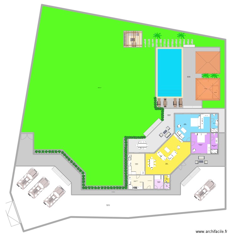 MAYA 11 V 1villa v3. Plan de 0 pièce et 0 m2