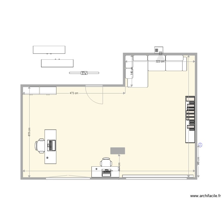 bureau casa 33 v2. Plan de 0 pièce et 0 m2