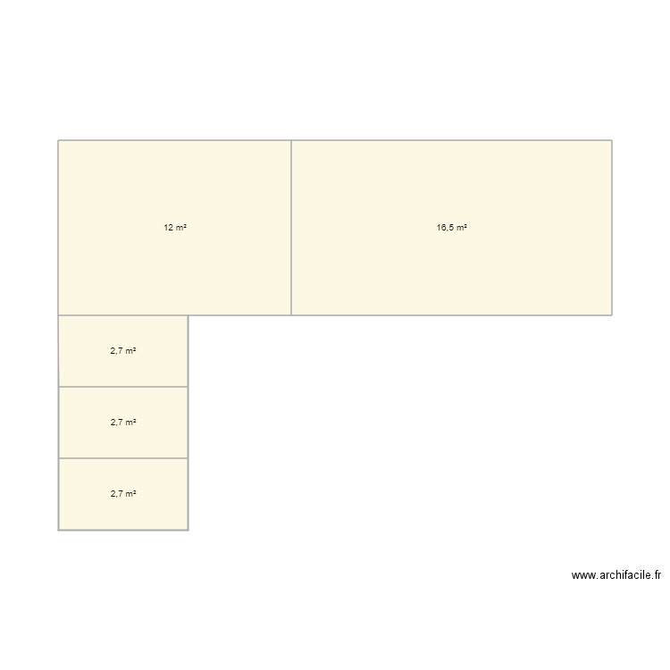 plan 1er etage bureau LSB KM22. Plan de 0 pièce et 0 m2