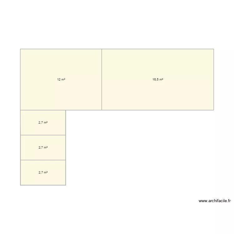 plan 1er etage bureau LSB KM22. Plan de 
