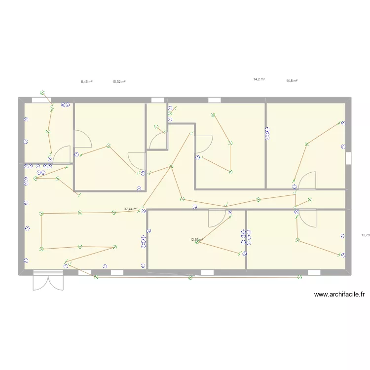 copain maxime. Plan de 