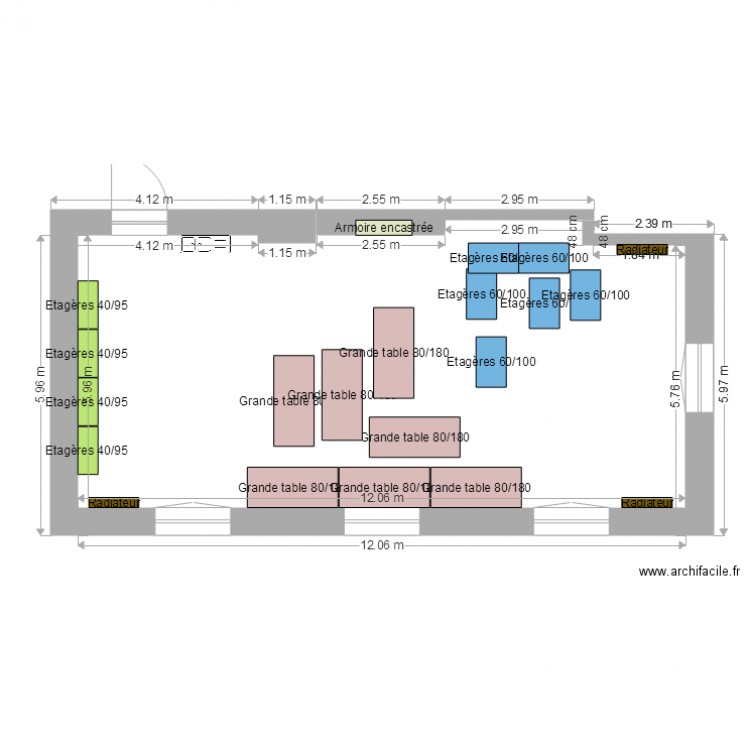 Epicerie Lancy. Plan de 0 pièce et 0 m2