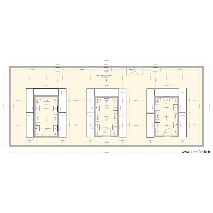 CHIMIE . Plan de 0 pièce et 0 m2