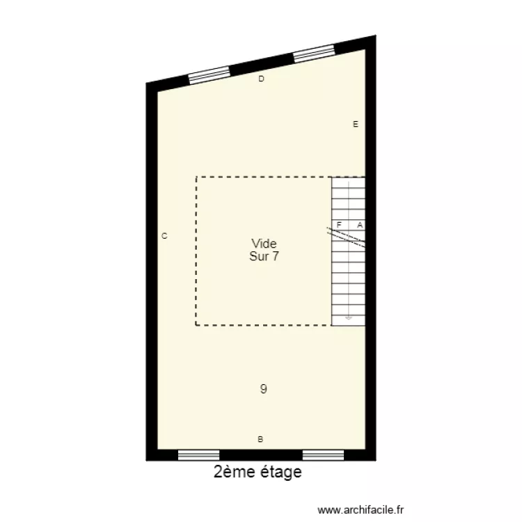 174295 ARNOUX. Plan de 
