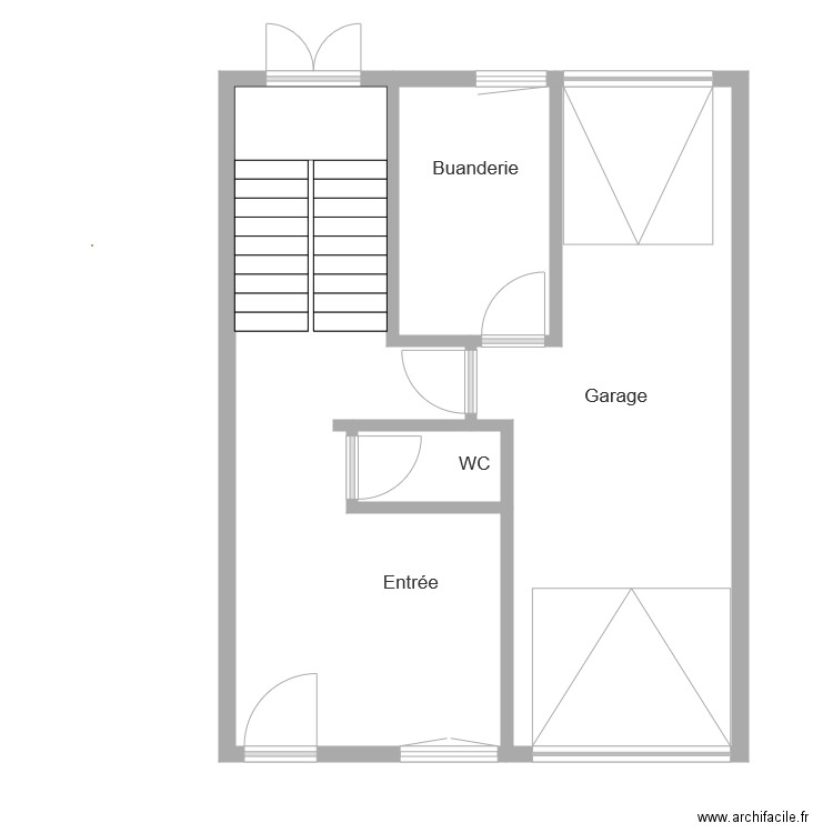 Rdc. Plan de 0 pièce et 0 m2