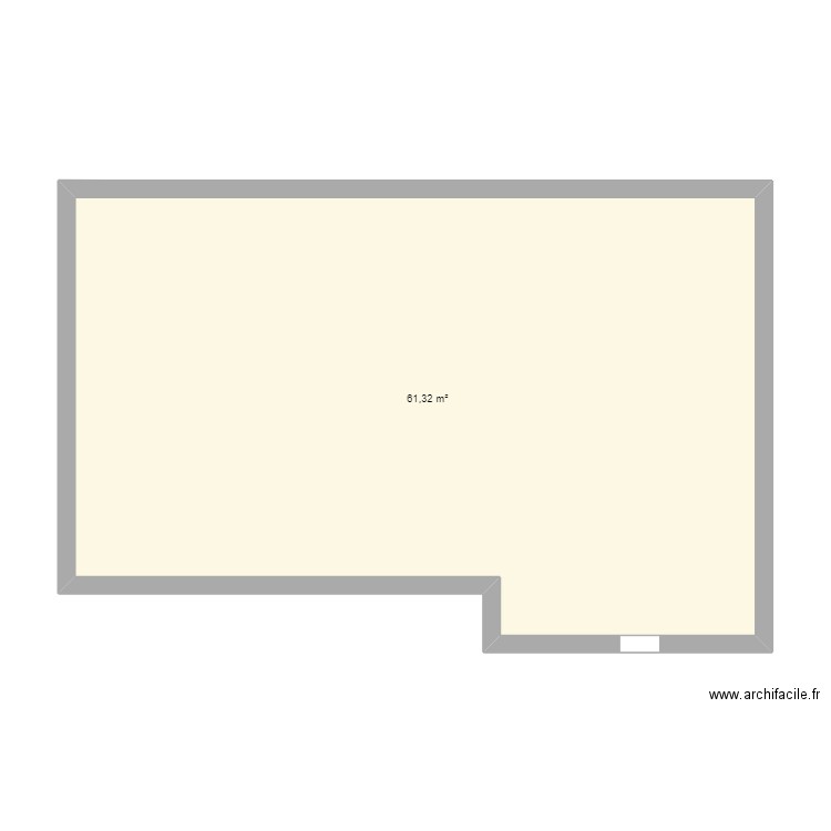 new. Plan de 0 pièce et 0 m2