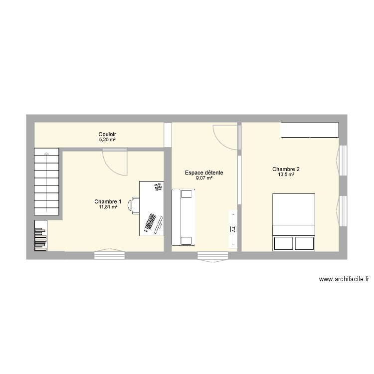 Chatel 2e. Plan de 0 pièce et 0 m2