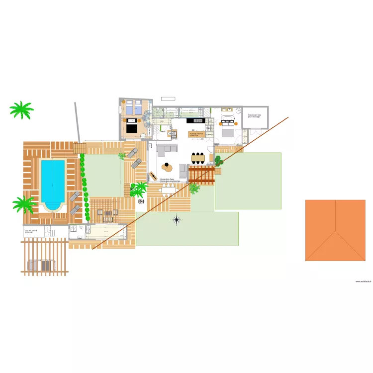 LOUISIERE YOUPI. Plan de 