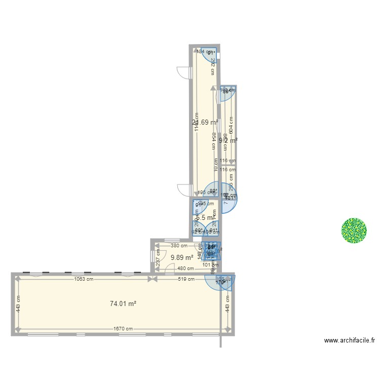 Plan BEA. Plan de 0 pièce et 0 m2