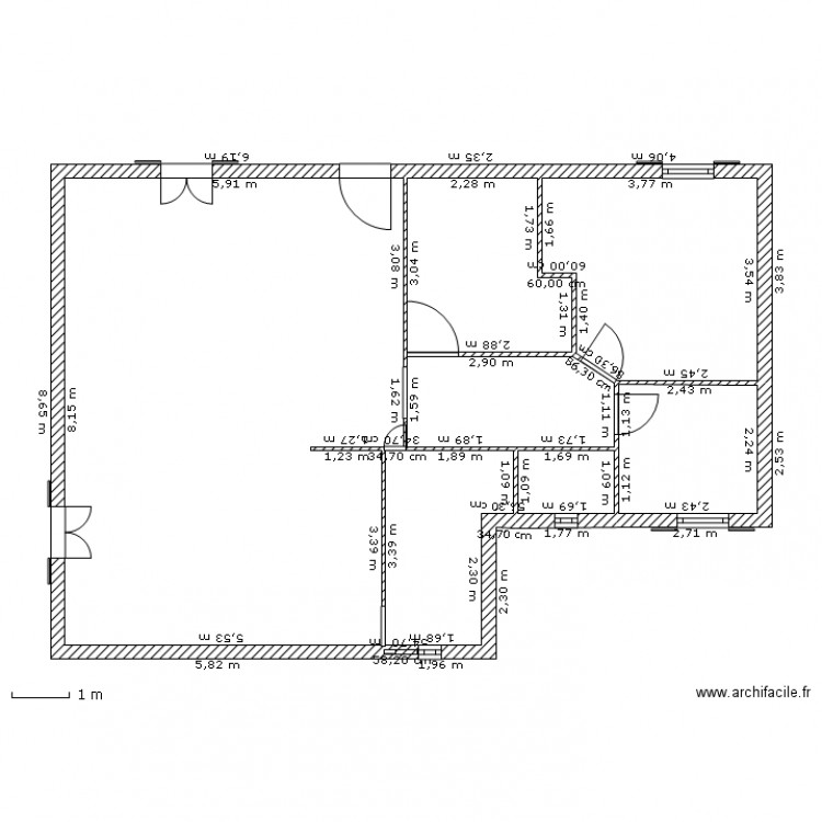 MAISON2. Plan de 0 pièce et 0 m2