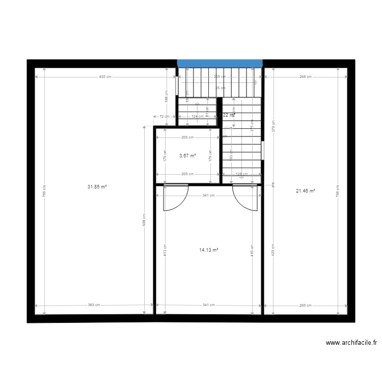 Thibaux. Plan de 16 pièces et 261 m2