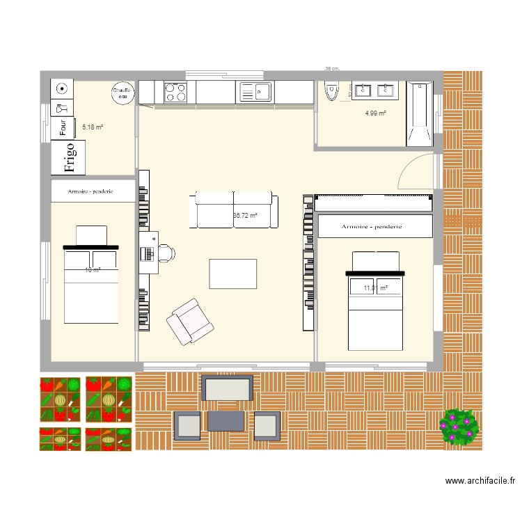 FAREINS. Plan de 0 pièce et 0 m2