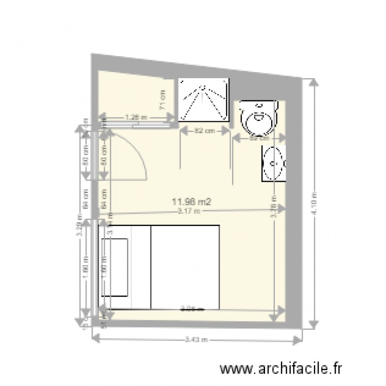 Aude . Plan de 0 pièce et 0 m2
